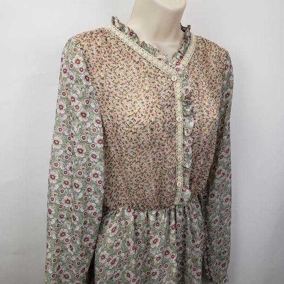 POL floral Prairie dress size small - Picture 2 of 11